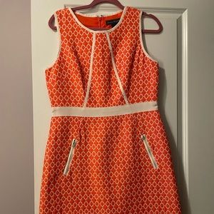 Retro Orange Jessica Howard Dress